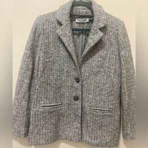 Amina Rubinacci wool &cashmere  strechy blazzer - jacket sweater size It 44